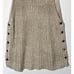 Free People Valentina Ivory Beige Turtleneck Sleeveless Tunic Sweater Sz XS