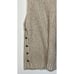 Free People Valentina Ivory Beige Turtleneck Sleeveless Tunic Sweater Sz XS
