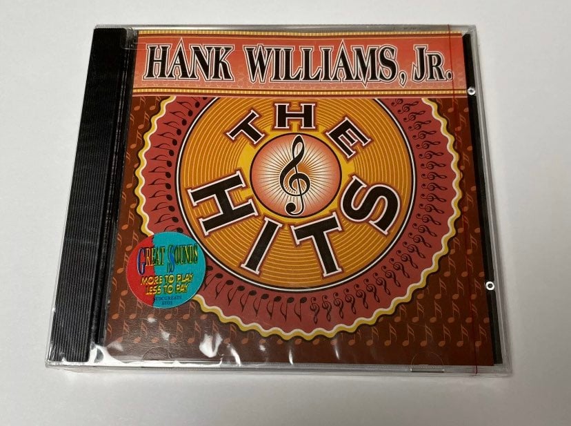 HANK WILLIAMS JR - The Hits - CD - ** BRAND NEW/STILL SEALED ** - RARE