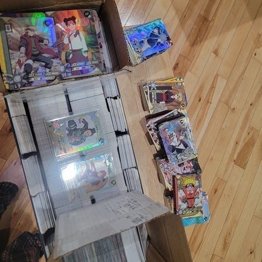 Naruto Kayou card lot