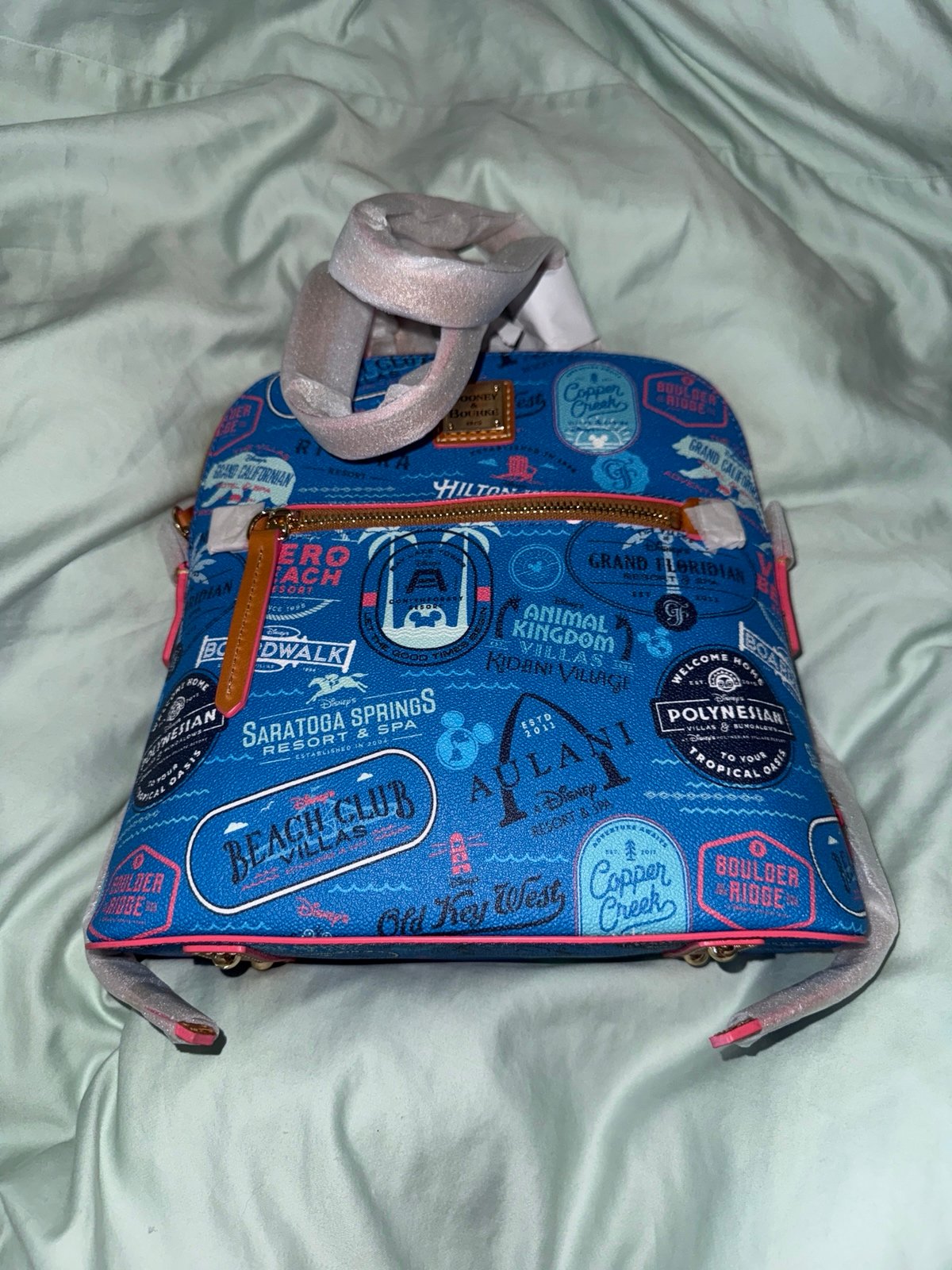 Disney Vacation Club DVC Dooney & Bourke Backpack Purse