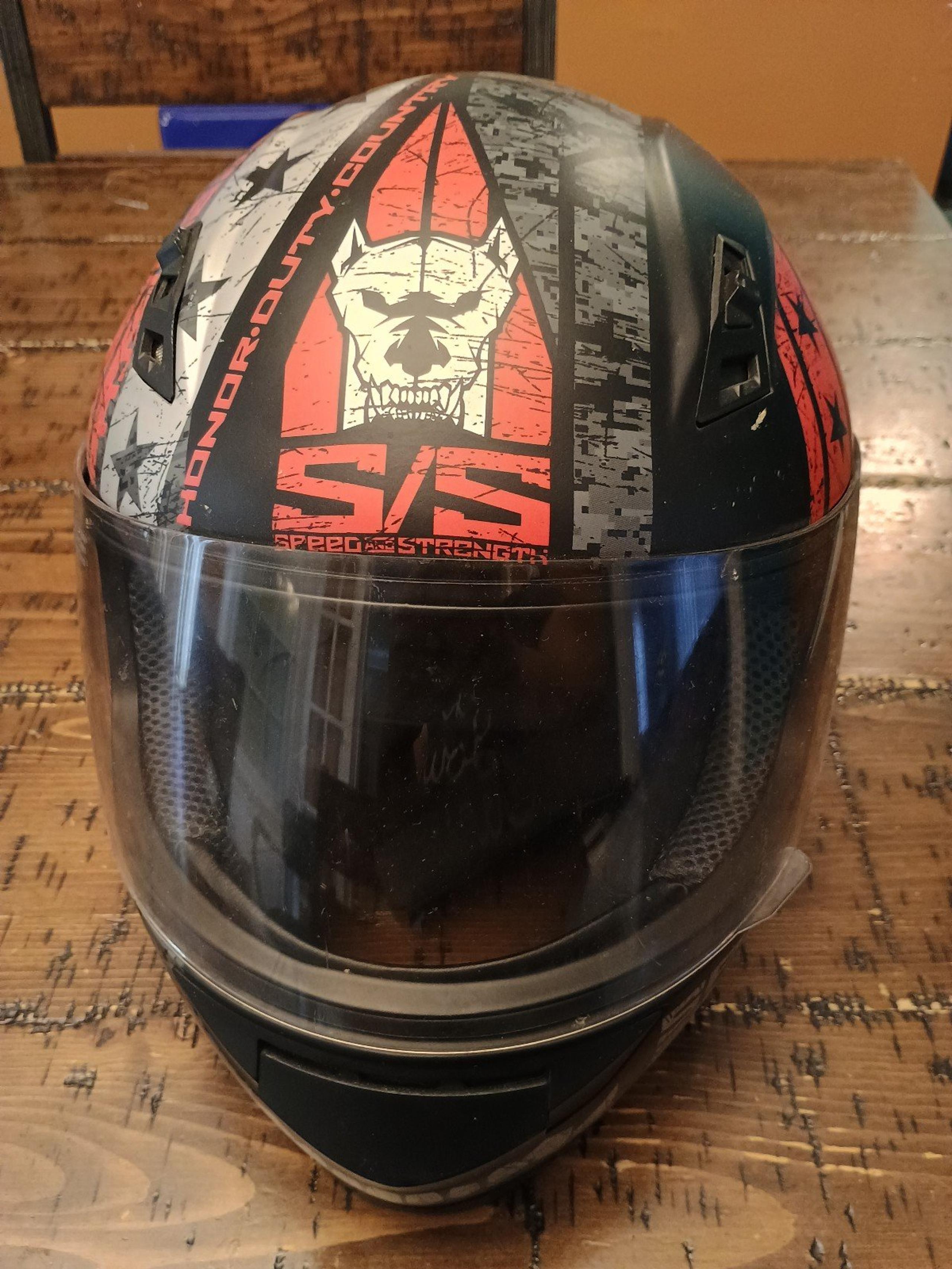 Speed and Strength Motorcycle Helmet XXL