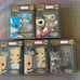 Funko pop lot large 4 inch pins marvel captain america rocket falcon groot chase