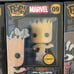 Funko pop lot large 4 inch pins marvel captain america rocket falcon groot chase
