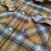 3sixteen Crosscut Flannel Shirt, Dijon (Yellow w/White & Black) Plaid, Medium