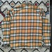 3sixteen Crosscut Flannel Shirt, Dijon (Yellow w/White & Black) Plaid, Medium