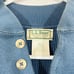 Vintage L.L. Bean Blue Shawl Collar Knit Henley Sweater Cotton - Men's Size XL
