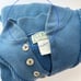 Vintage L.L. Bean Blue Shawl Collar Knit Henley Sweater Cotton - Men's Size XL