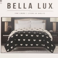 PRICE FIRM Bella Lux reversible Full / Queen sized blanket