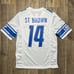 New Detroit Lions #14 St Brown Authentic Nike NFL Football Jersey Men’s Small