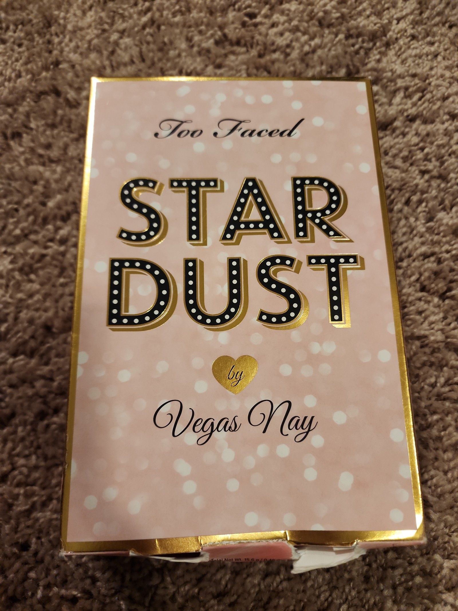 TOO FACED Star Dust x Vegas Nay Eyeshadow Palette Mascara Shadow Insurance NEW
