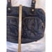 MZ WALLACE Jane Shoulder Bag Dawn Black Nylon Red Lining
