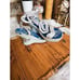 VTG Christian Audigier Tattoo Lace Up Distress Anchor Rope Detail Wedge Heels.