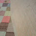 Vintage Handsewn Patchwork Cutter Quilt Distressed Frayed Edges Apx 73x69