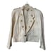 Vintage Capriccio OFF WHITE GOLD STARS % ANCHOR DENIM JACKET SZ 6/8