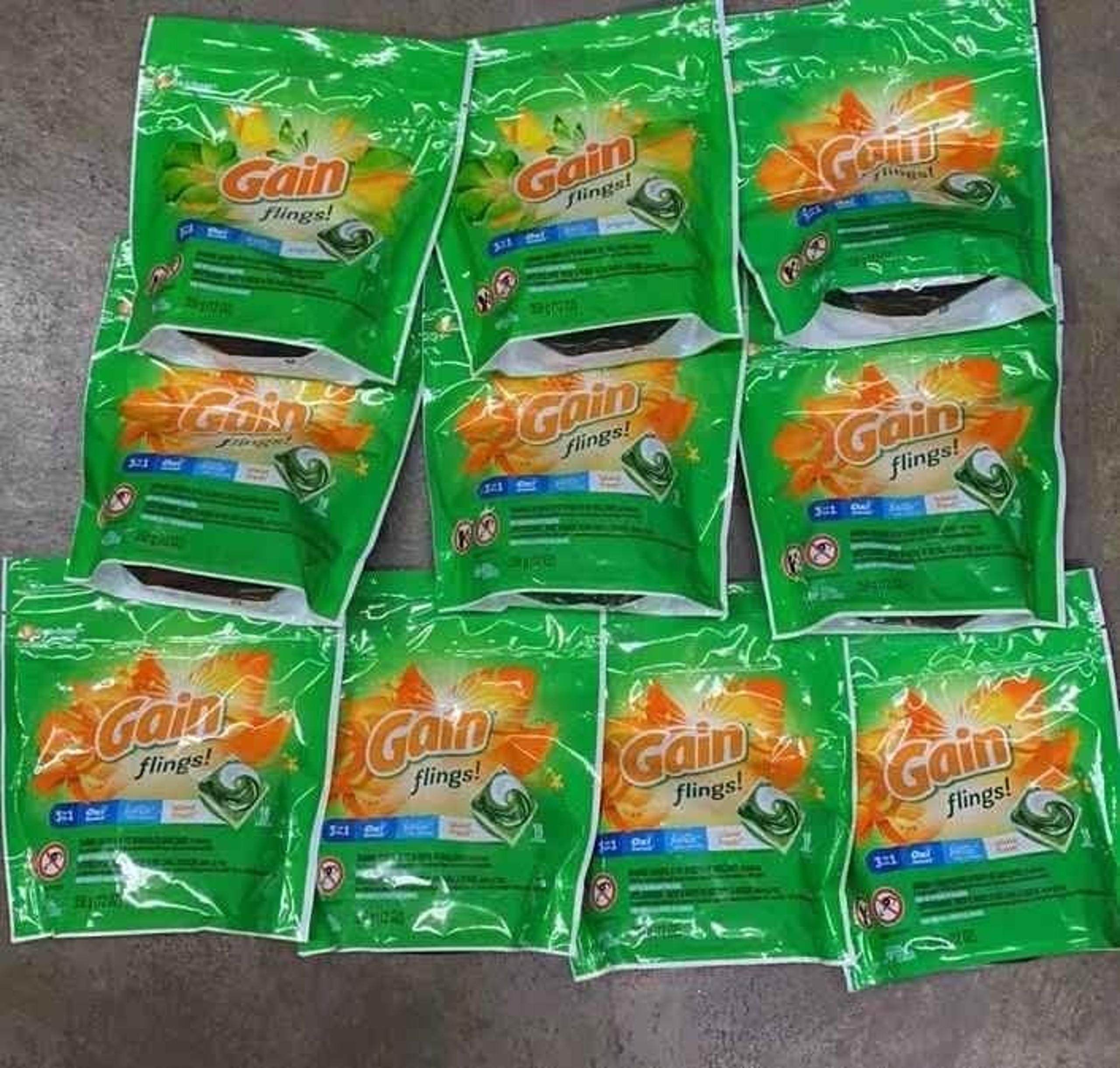 Gain Flings Laundry Detergent Pods