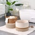 Large Blanket Basket (20 x13 ),Woven Baskets for storage Baby Laundry
