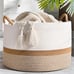 Large Blanket Basket (20 x13 ),Woven Baskets for storage Baby Laundry
