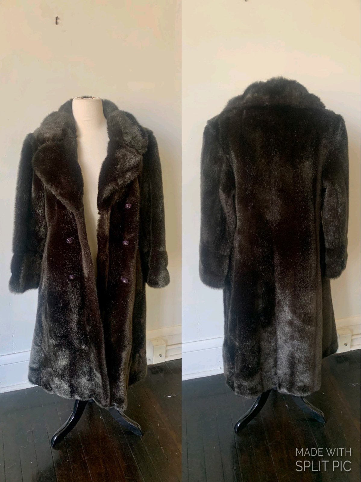 Vintage Faux Fur 1960’s Coat