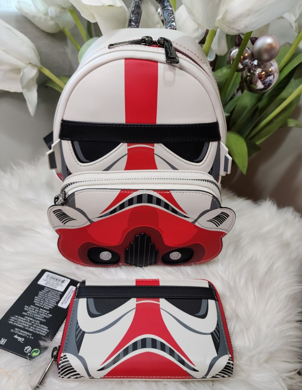 Set of 2 Incinerator Trooper Cosplay Backpack&Matching wallet