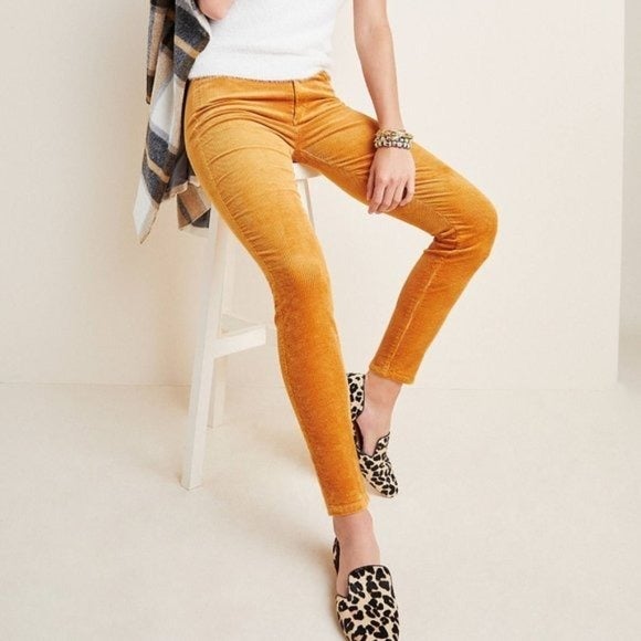 NWT-PAIGE Hoxton Skinny Corduroy Pants