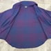Triona Design 100% Donegal Wool Irish Cape Poncho Purple