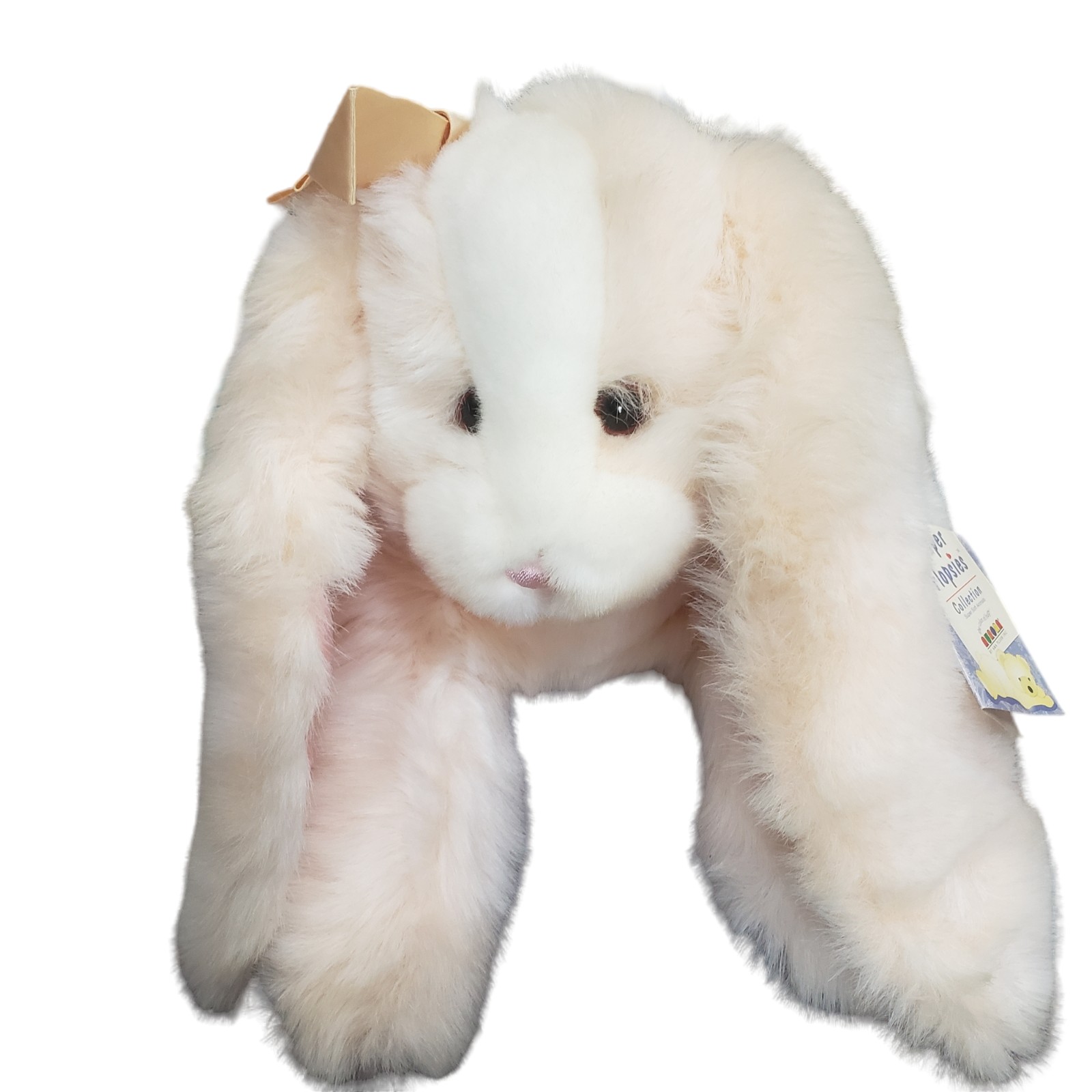 Rare Super Flopsies Ashley Bunny Plush Stuffed Animal Large