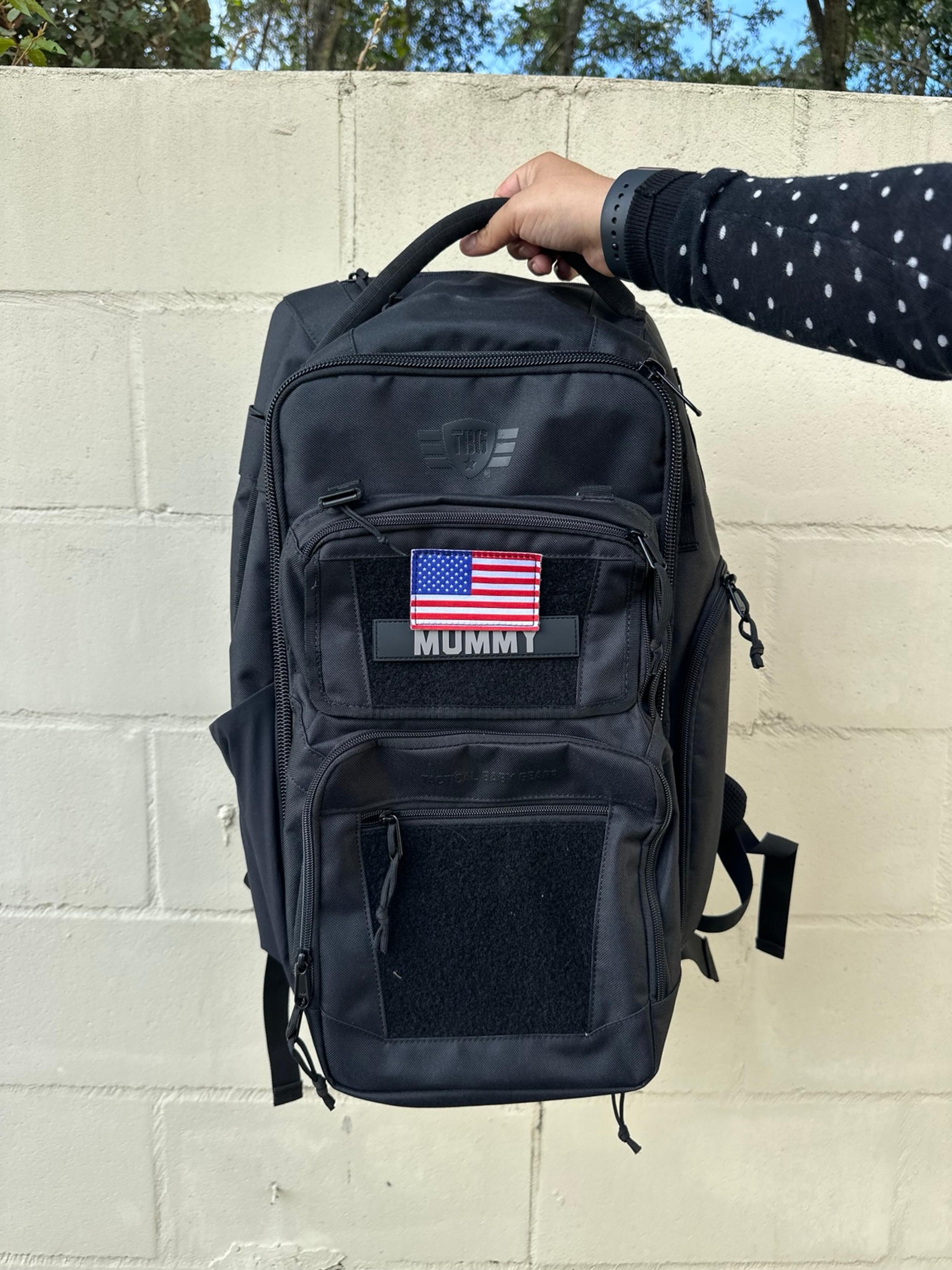 Tactical Baby Gear Mommy Backpack (Black) Diaper Bag