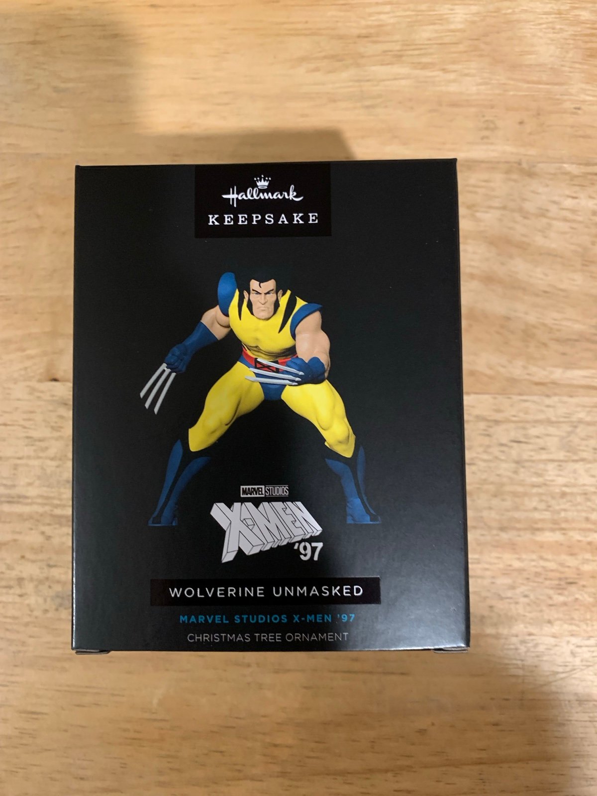 SDCC 2024 Hallmark Wolverine Unmasked Marvel Studios X-Men ’97 Keepsake Ornament