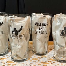 Monday Night Brewing Beer Glasses