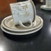 4 sets Royal Doulton Lambethware Sandsprite mugs saucers and toast plate