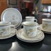 4 sets Royal Doulton Lambethware Sandsprite mugs saucers and toast plate