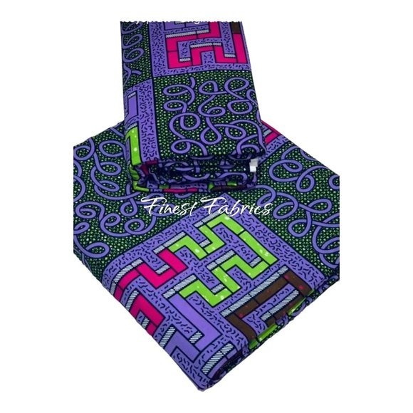 Ankara Fabric African Print Fabric Ankara Fabric 6 yards 100% Cotton Fabric