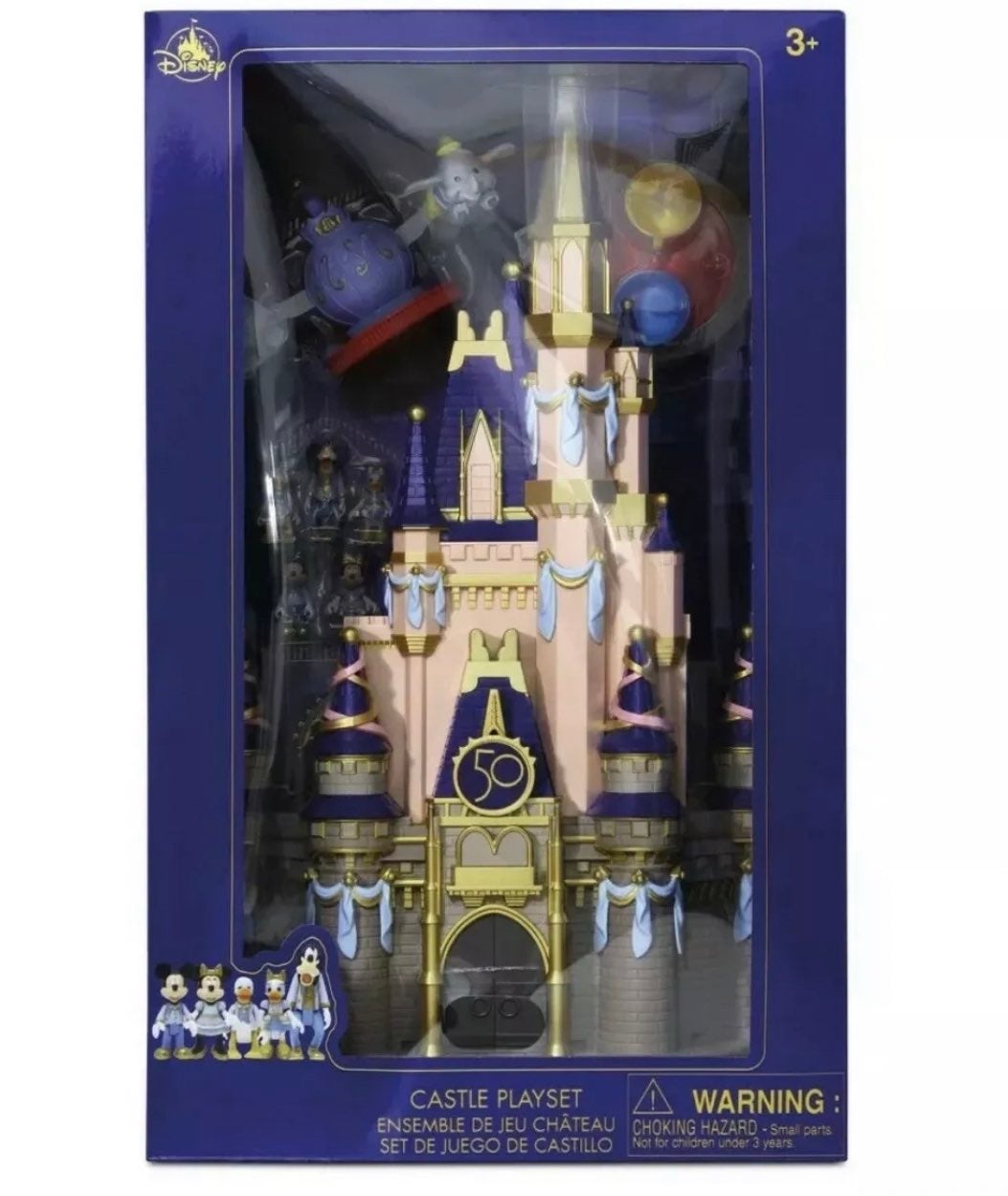Disney 50th Anniversary Castle Playset