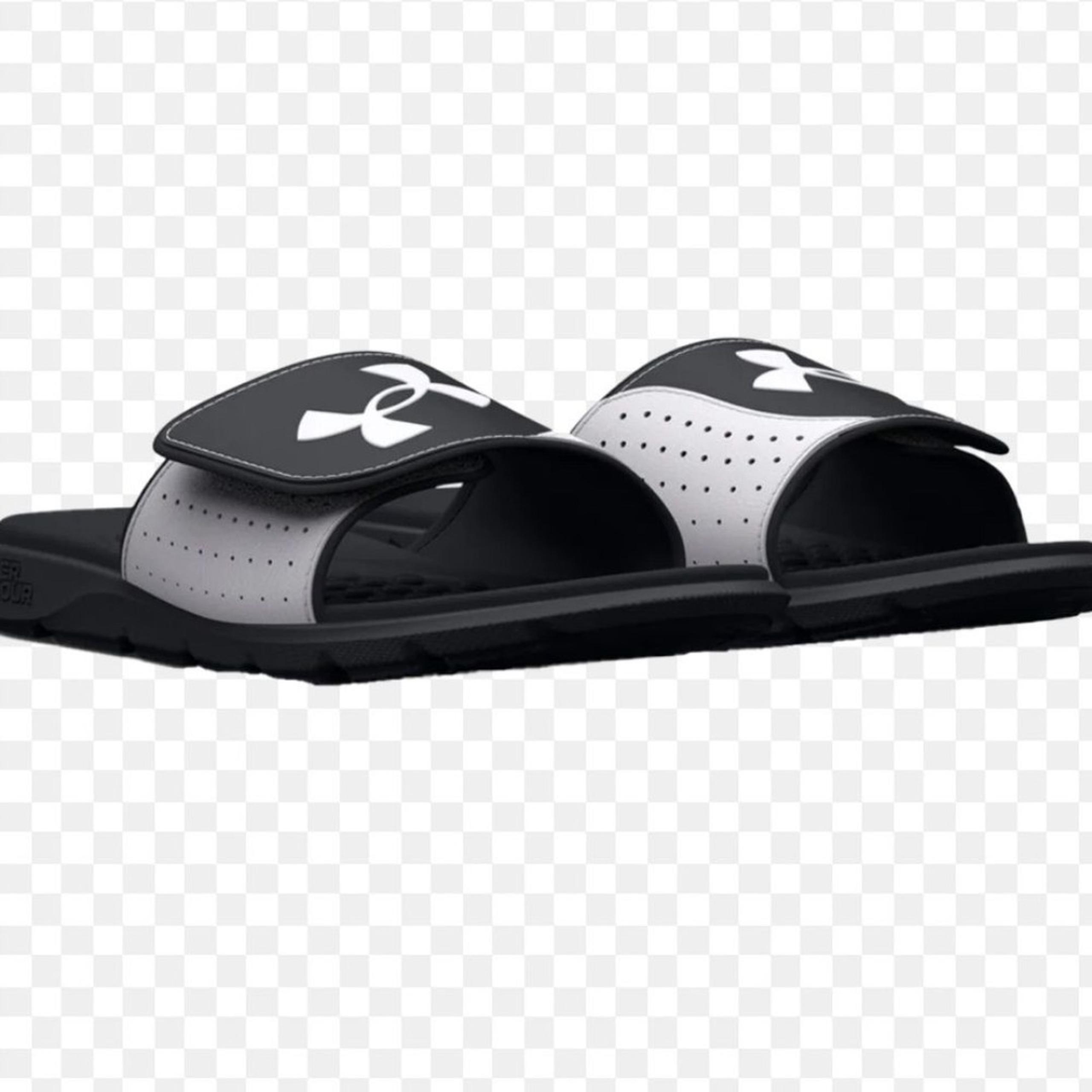 Under Armour Men's Ignite Pro Slide Sandals men’s size 17 black white new