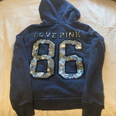 Victorias Secret sequin hoodie