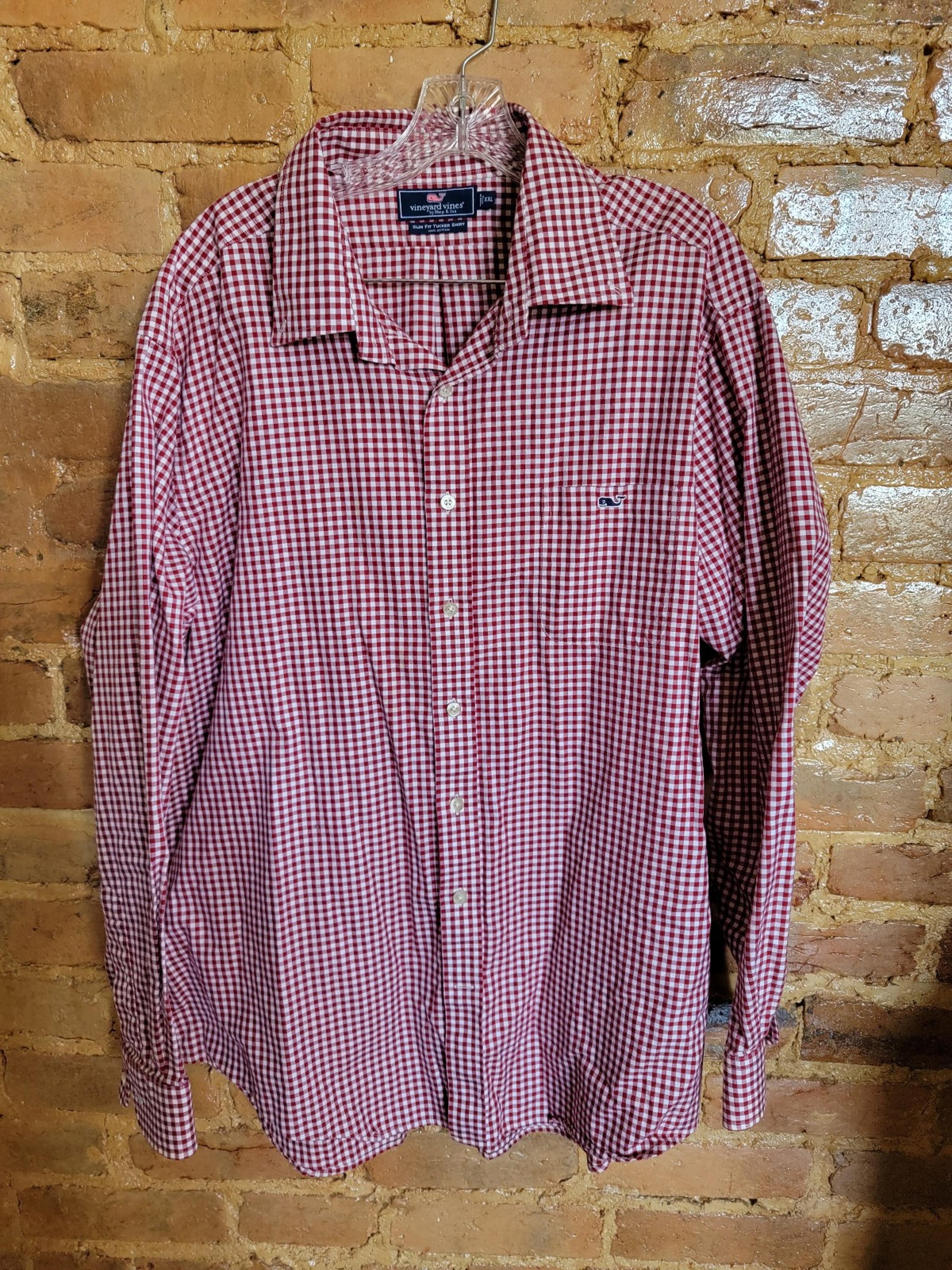 Mens Vineyard Vines slim fit Ticker shirt