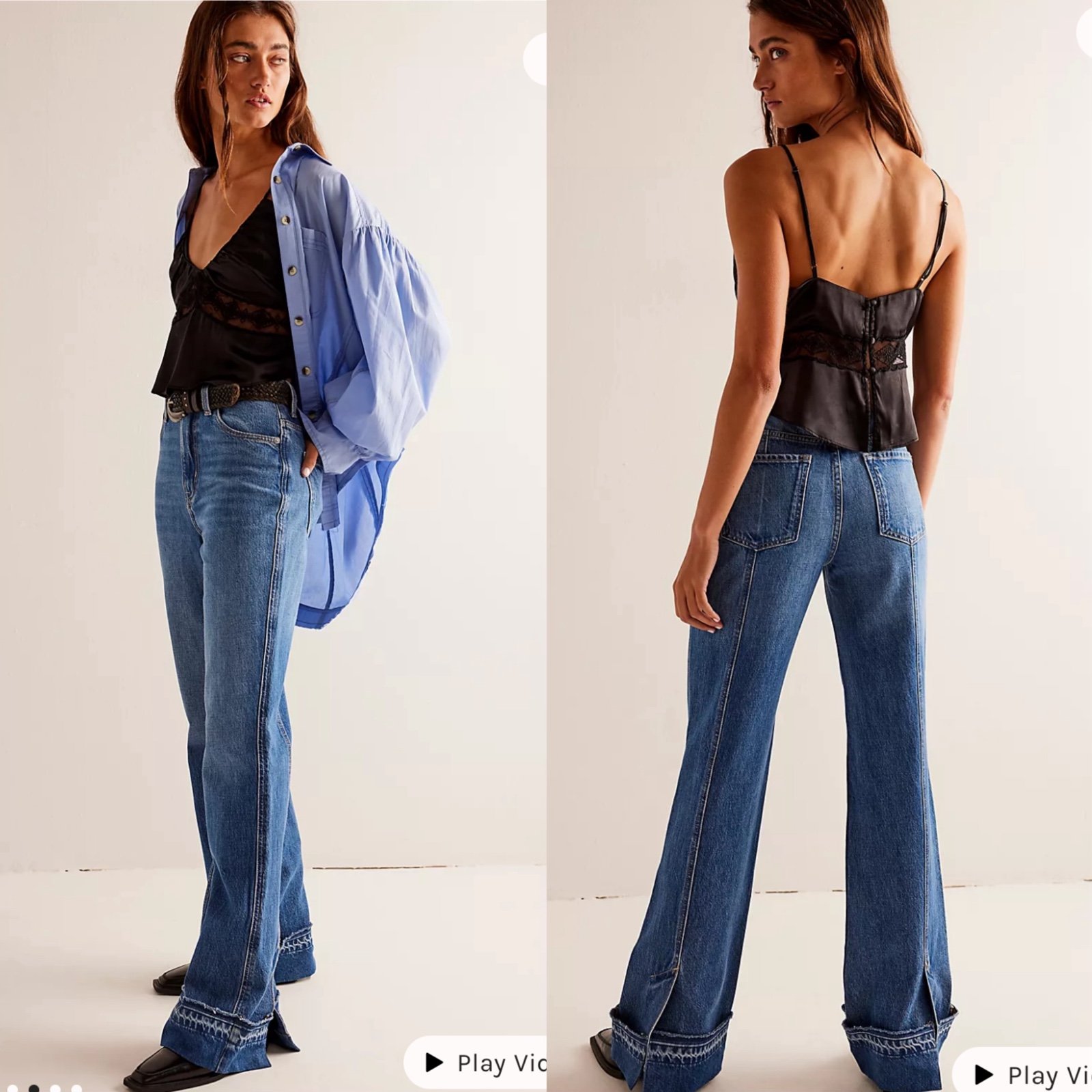 Free people we the free fosse Flare jeans