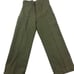 Vintage 1950s wool button fly military trousers