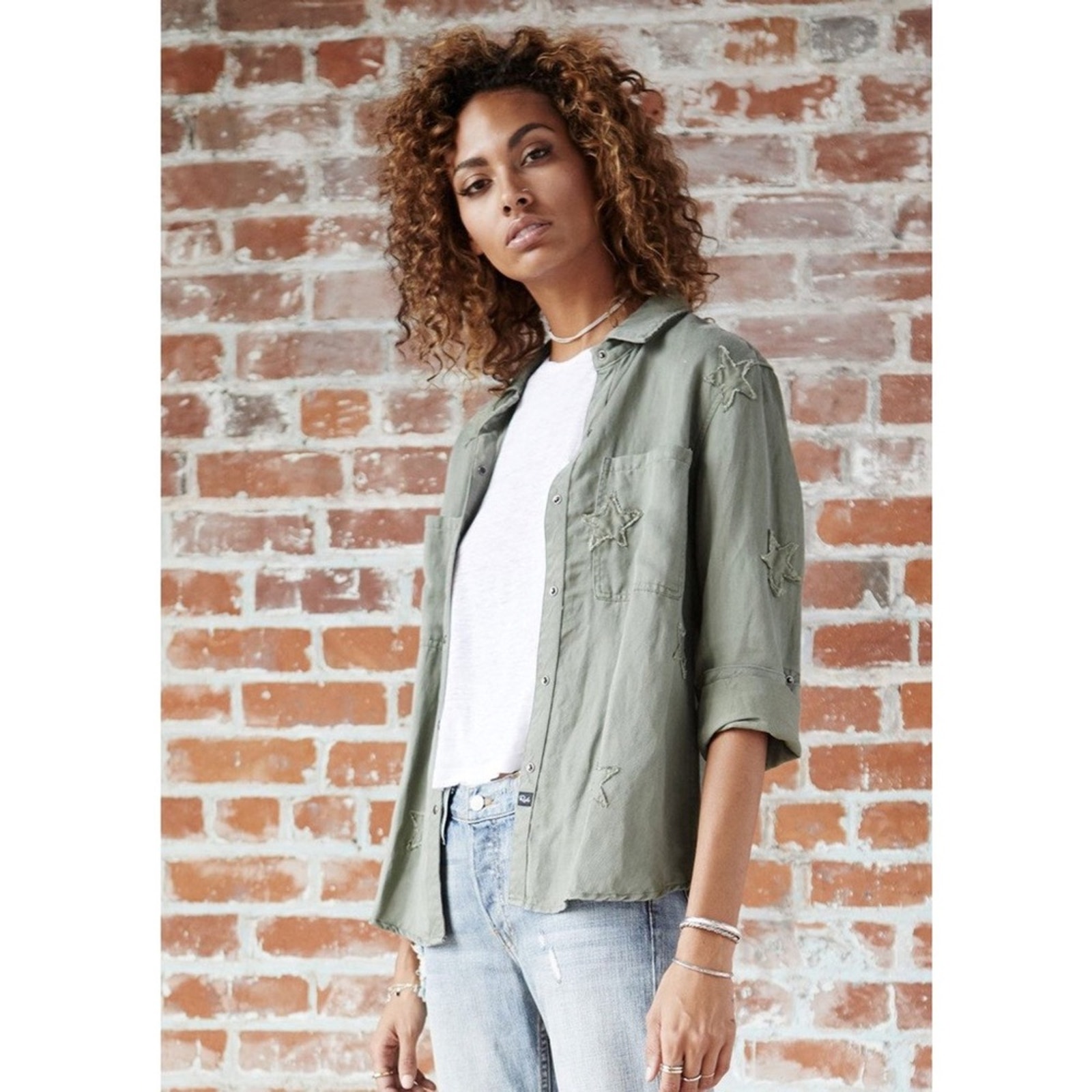 Rails Marcel Shirt in Sage Star