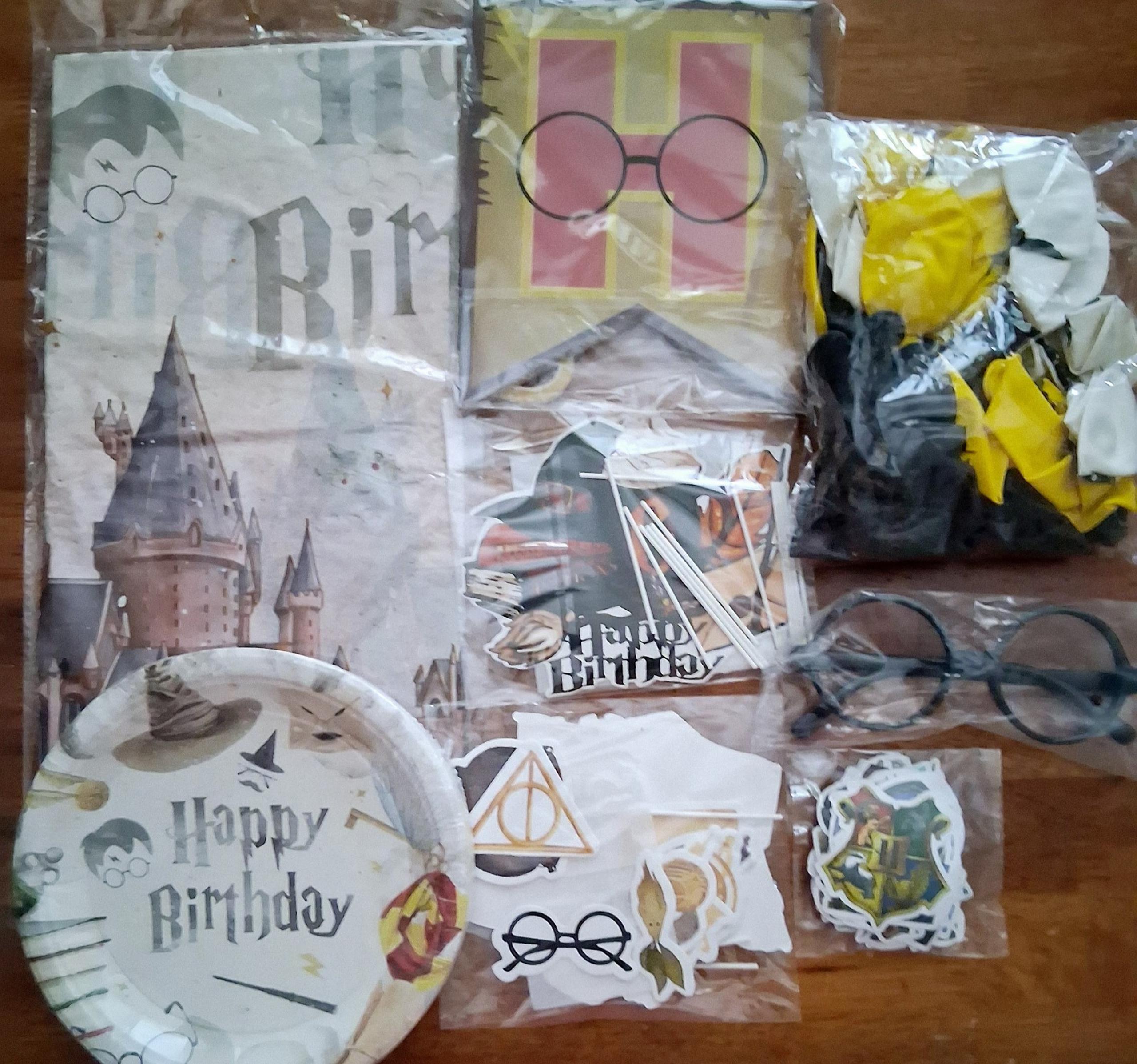 Harry Potter Birthday Party Supply Decorations