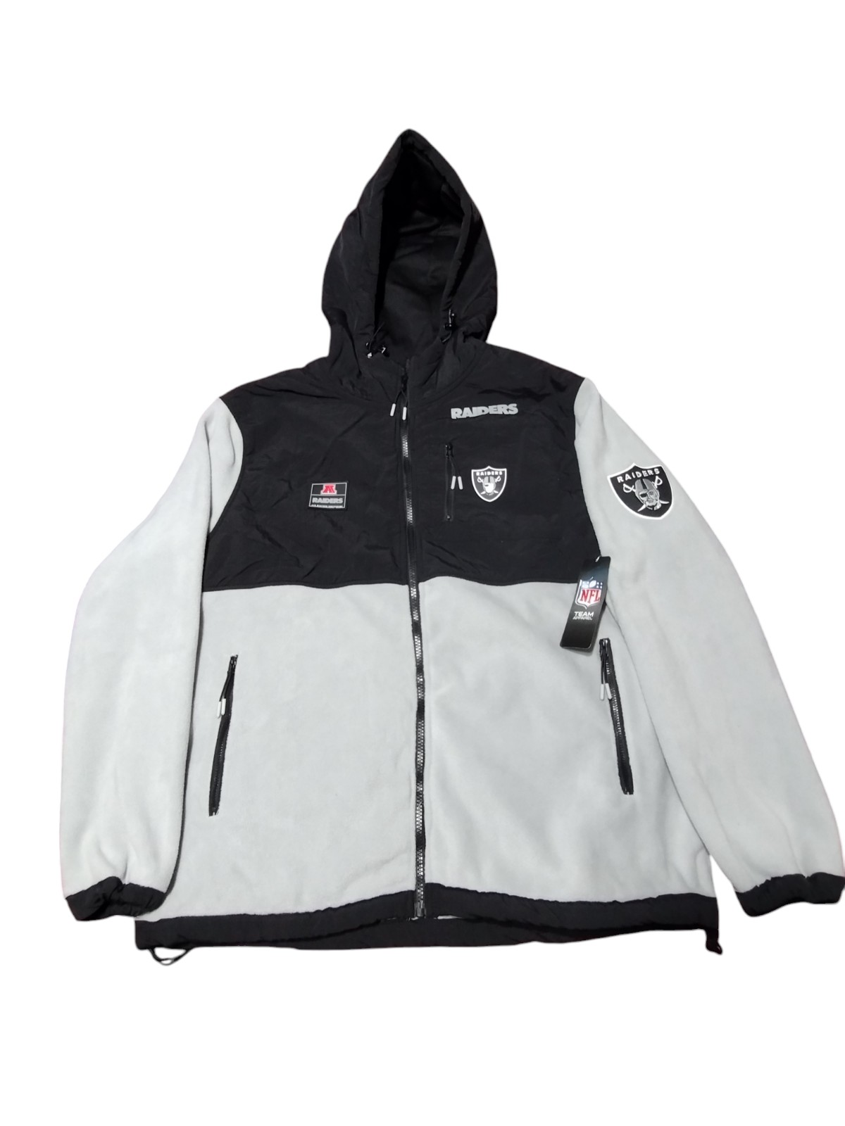LAS VEGAS RAIDERS JACKET ,100% AUTHENTIC NFL TEAM APPAREL BRAND, 100%NEW. SIZE M