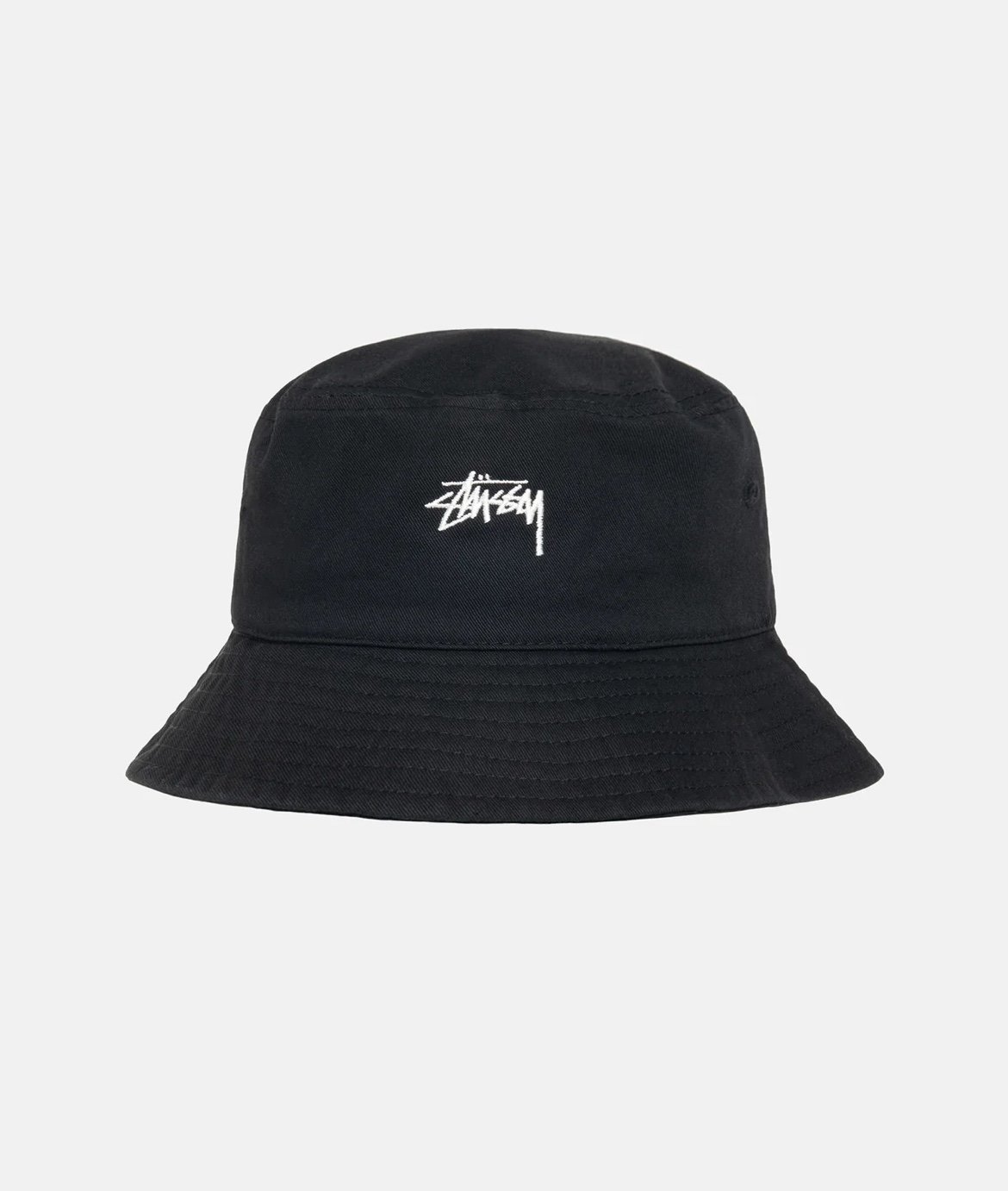 Stussy Bucket Hat Black S/M