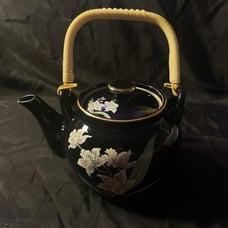 Japanese Teapot with bamboo handle