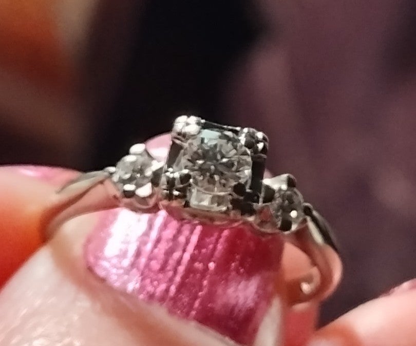 14k gold Antique wedding set