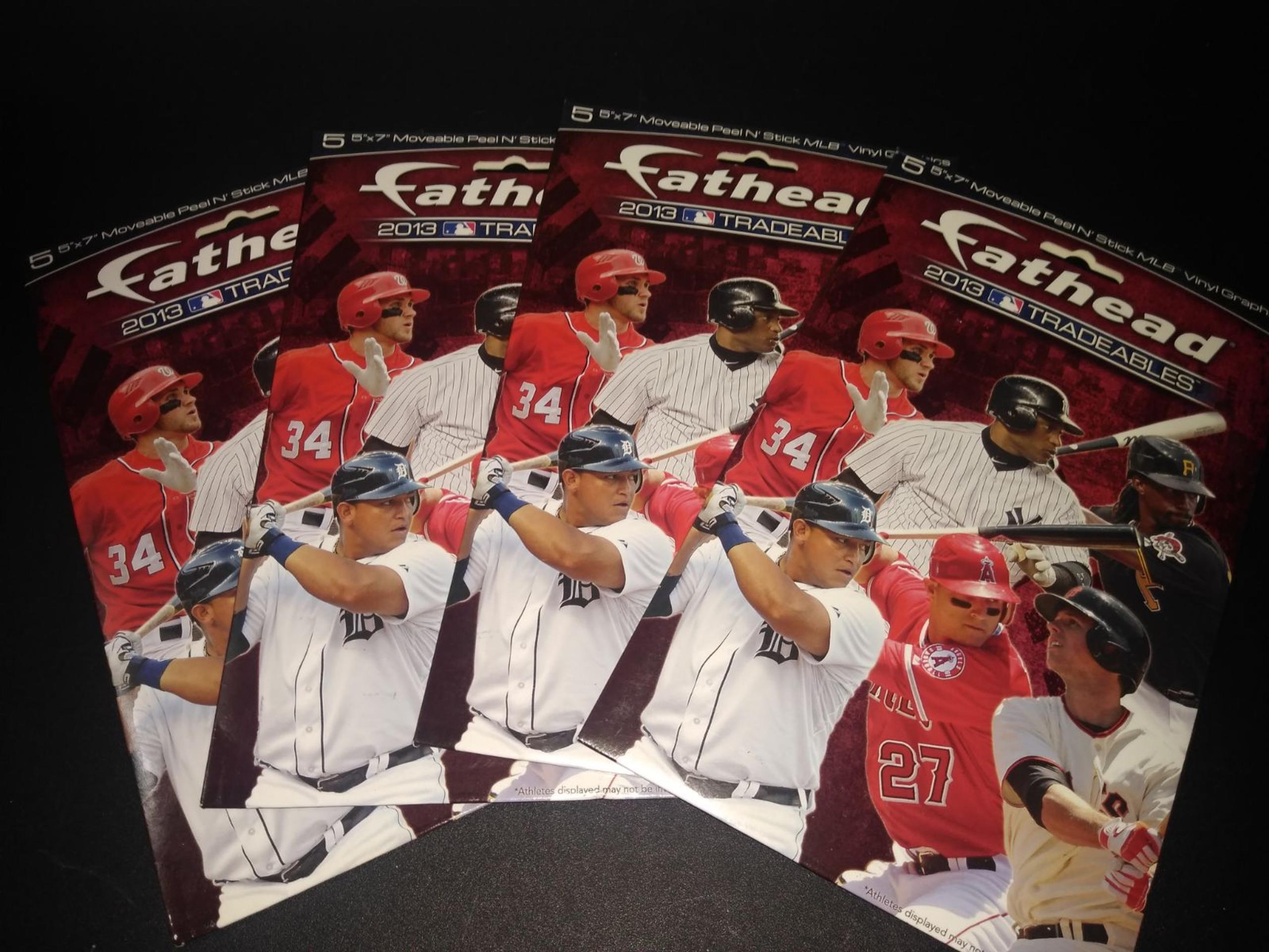 Mlb Baseball Fathead tradables packs