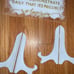 Acrylic Wedding Signs- Handpainted Gold