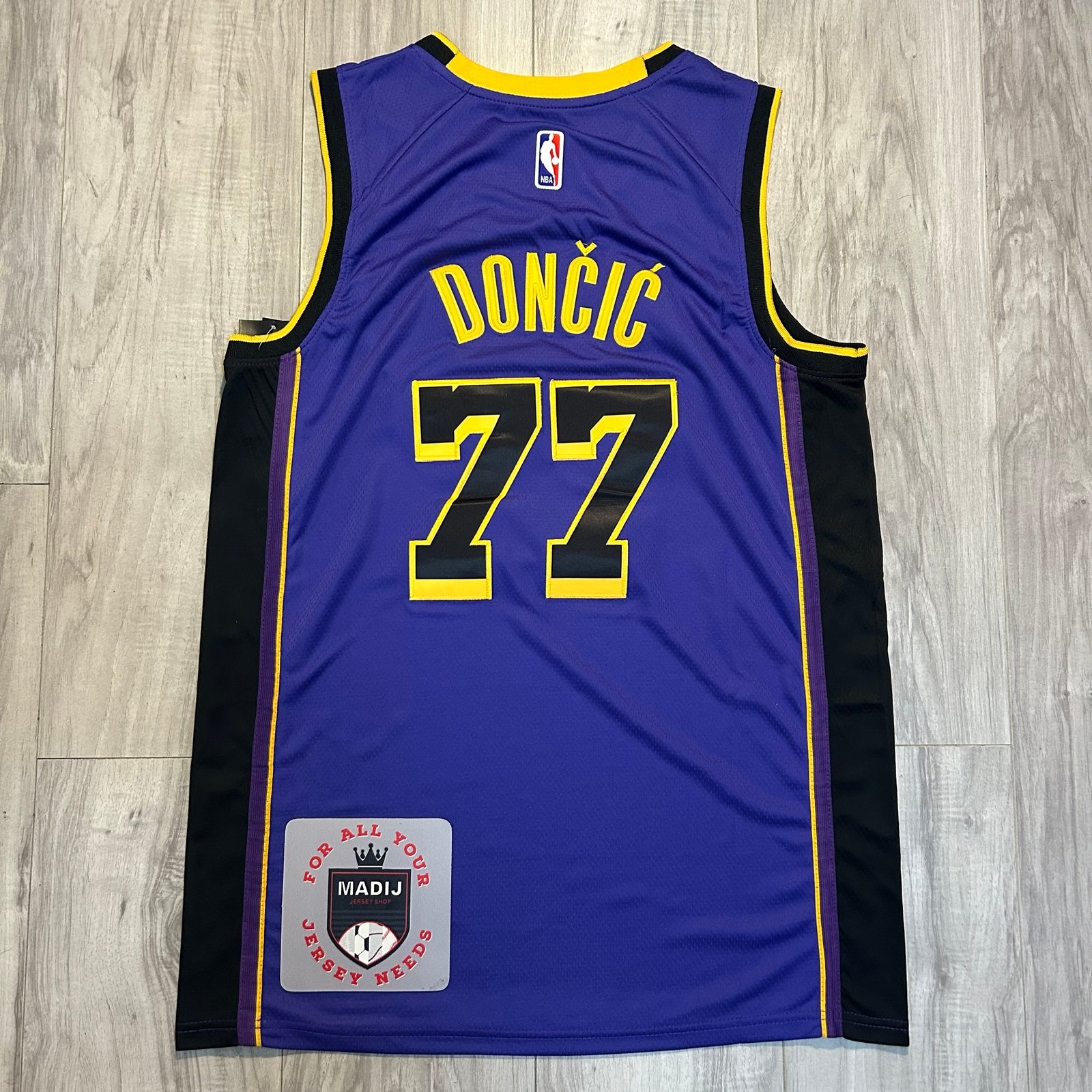LA Lakers Luka Doncic Purple Jersey