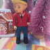 Vtg Little Tikes Dollhouse Horse Male Rider Jockey Equestrian