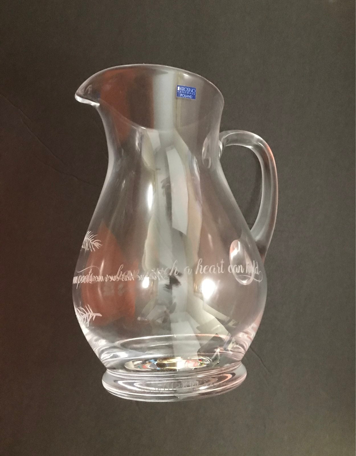 KROSNO Polish Glass Co Standing for almost 100 years of excellence and craftsman